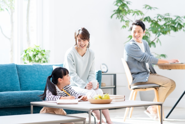 子育ての様子